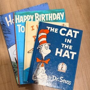 Bundle 4 Dr. Seuss hardcover books